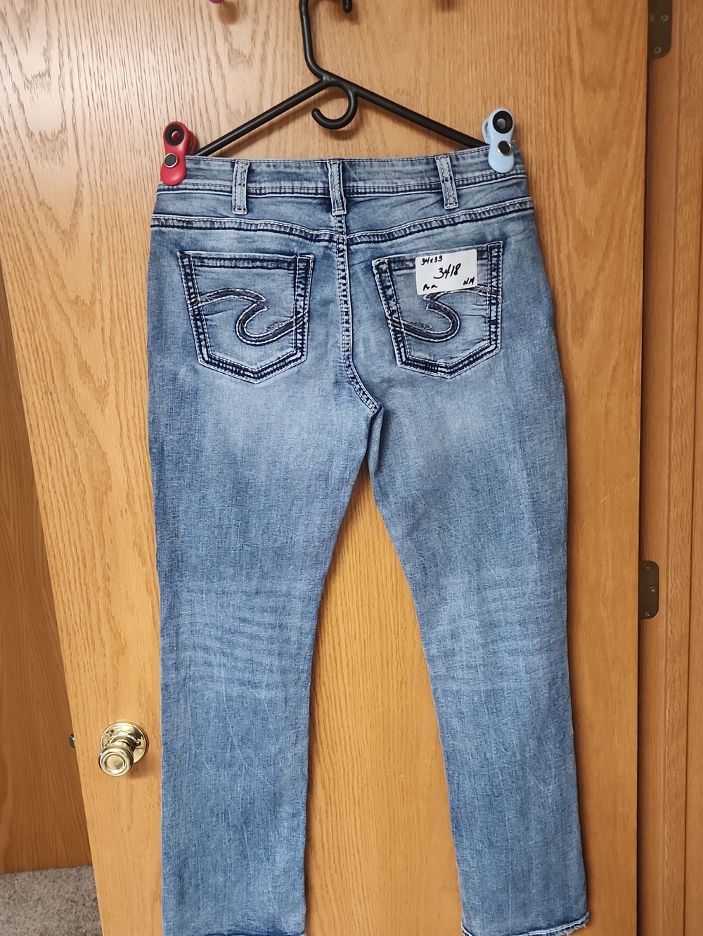 Silver suki babyboot jeans 34x33 number 3418
